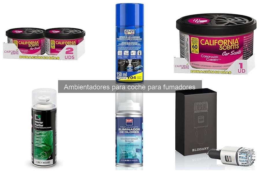 Ambientadores para coche para fumadores: ¿Qué son y cómo funcionan?