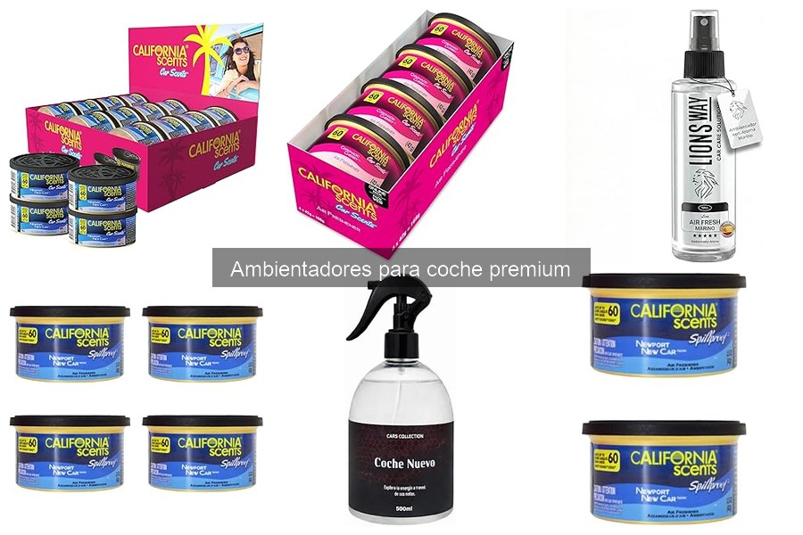 Ambientadores premium más duraderos para coche