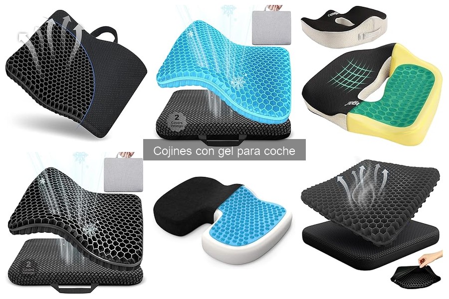 Beneficios de los cojines con gel para coche