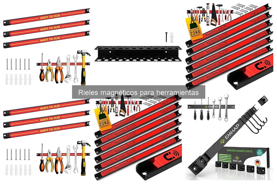 Beneficios de usar rieles magnéticos para herramientas