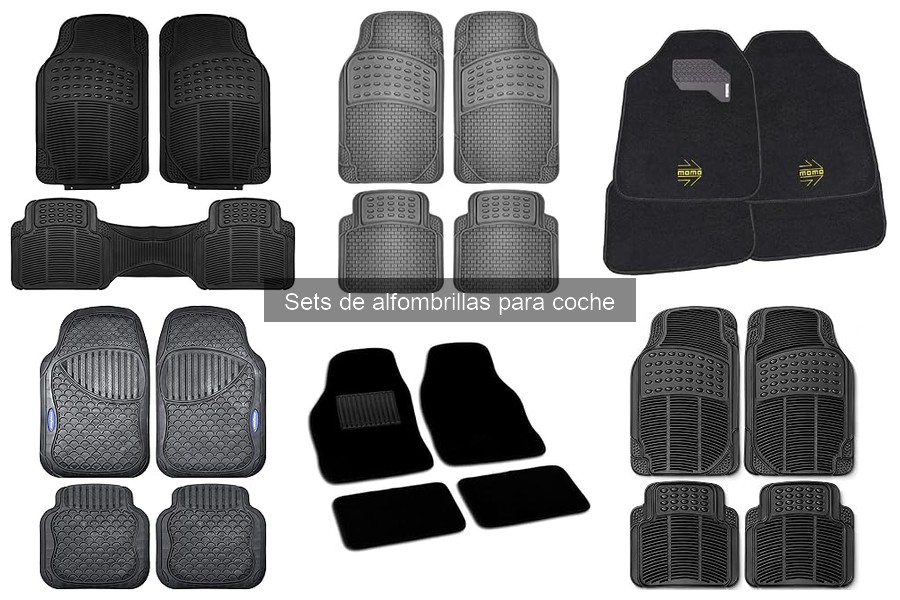 Beneficios de usar sets de alfombrillas para coche