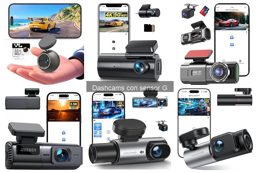 Beneficios de usar una dashcam con sensor G en tu coche