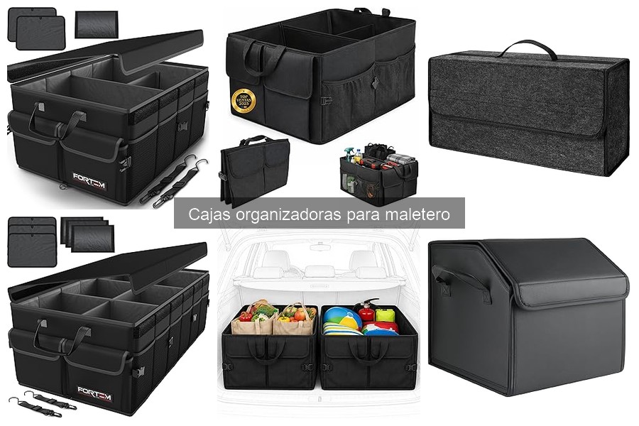 Cajas organizadoras para maletero: ¿Qué son y para qué sirven?