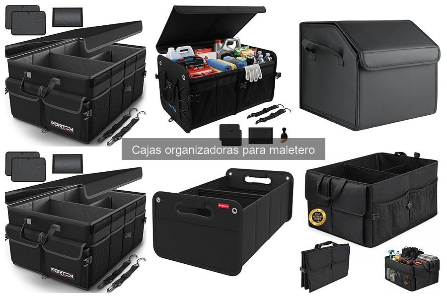 ** Cajas Organizadoras para Maletero: ¿Son Portátiles y Prácticas?
