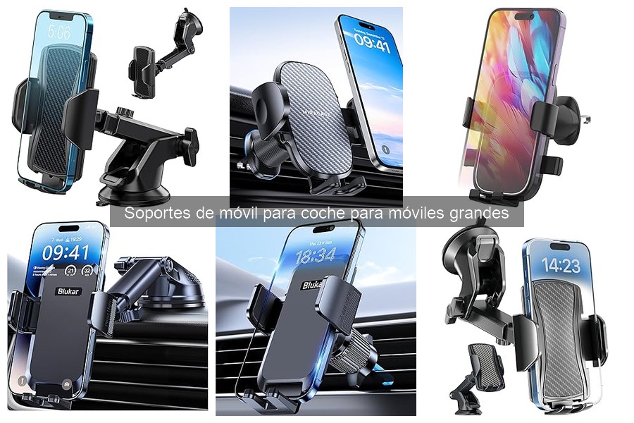 Características Clave de Soportes de Móvil para Coches Grandes