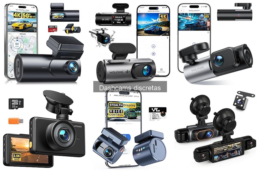 Características esenciales de una dashcam discreta para tu coche