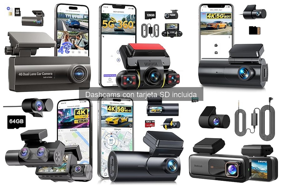 Características imprescindibles de una dashcam con tarjeta SD