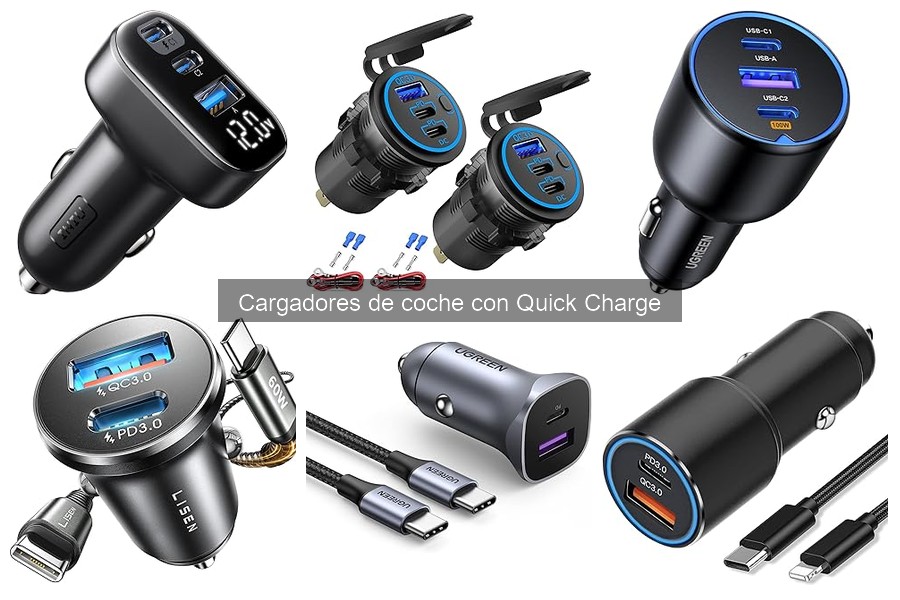 Cargadores de coche con Quick Charge: precios y dónde comprar