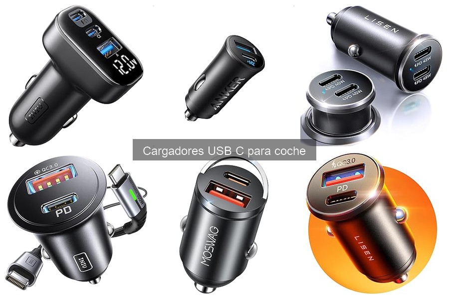 Cargadores USB C con carga rápida para coche: ¿realmente valen la pena?