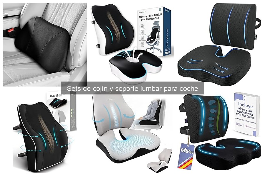 Cojín lumbar para coche: características y beneficios