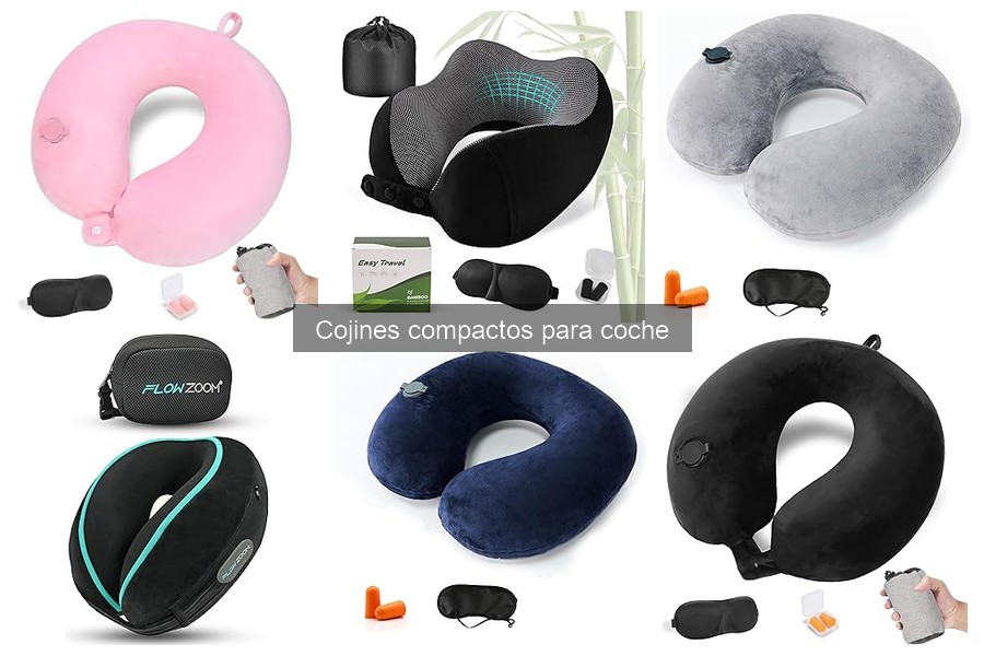 Cojines compactos para coche con soporte lumbar: Guía de Compra