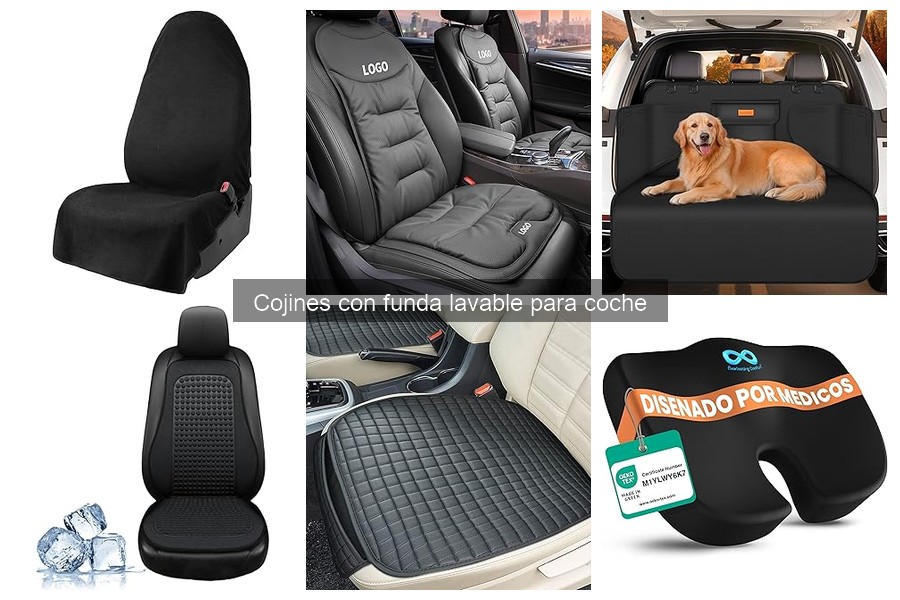 Cojines con Funda Lavable para Coche: Características y Beneficios