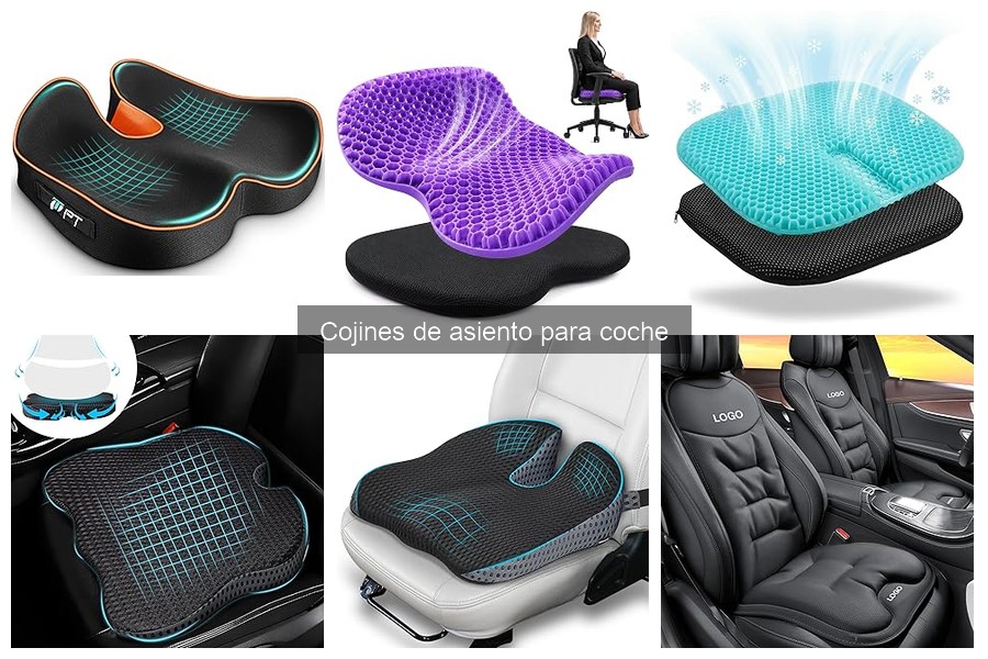 Cojines de asiento para coche: precios y opciones a considerar