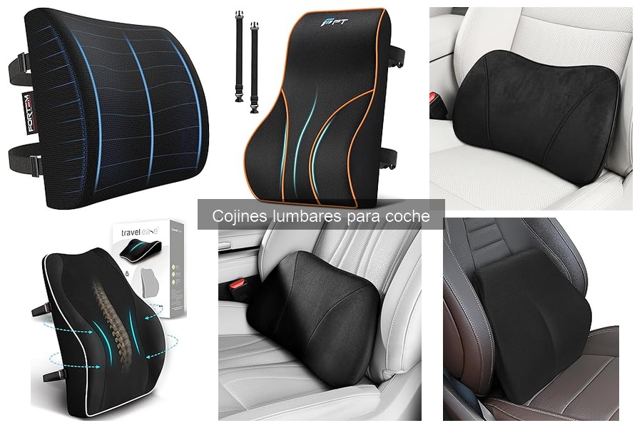 Cojines lumbares para coche: Beneficios y Funciones