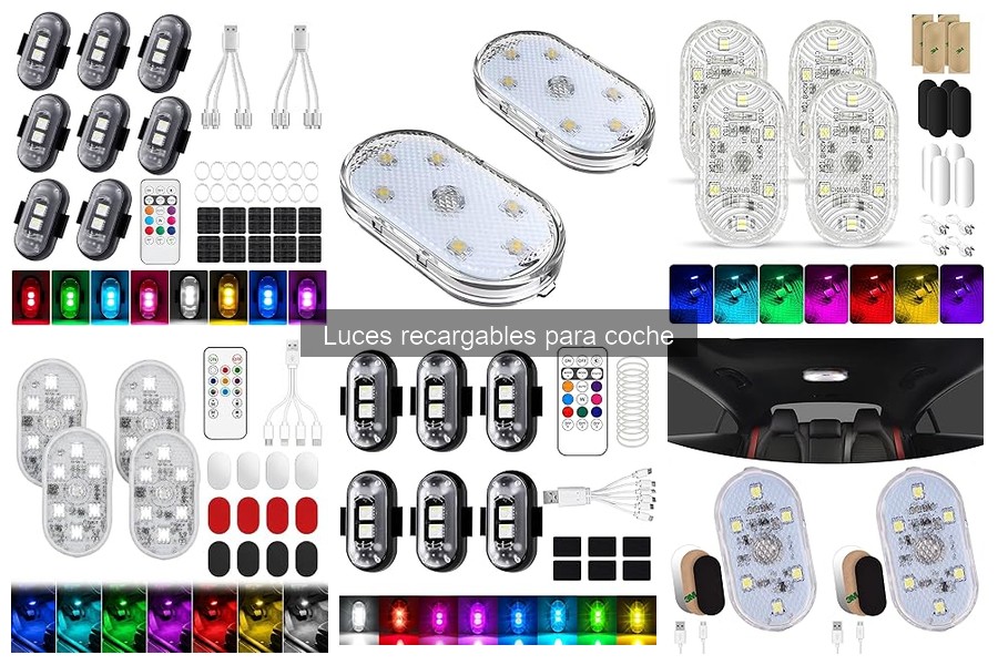 ** Cómo cuidar y mantener luces recargables para coche