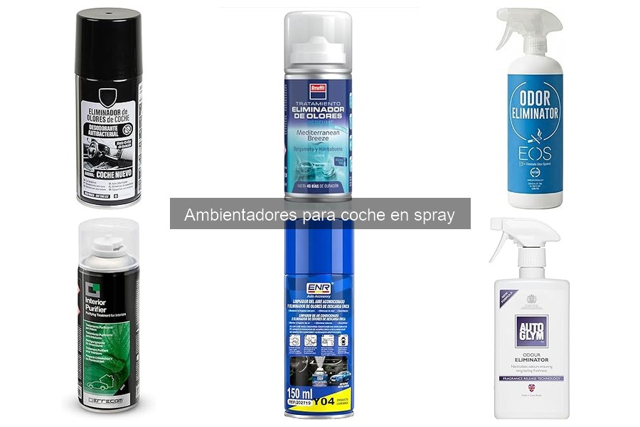 Cómo elegir el mejor ambientador en spray para coche