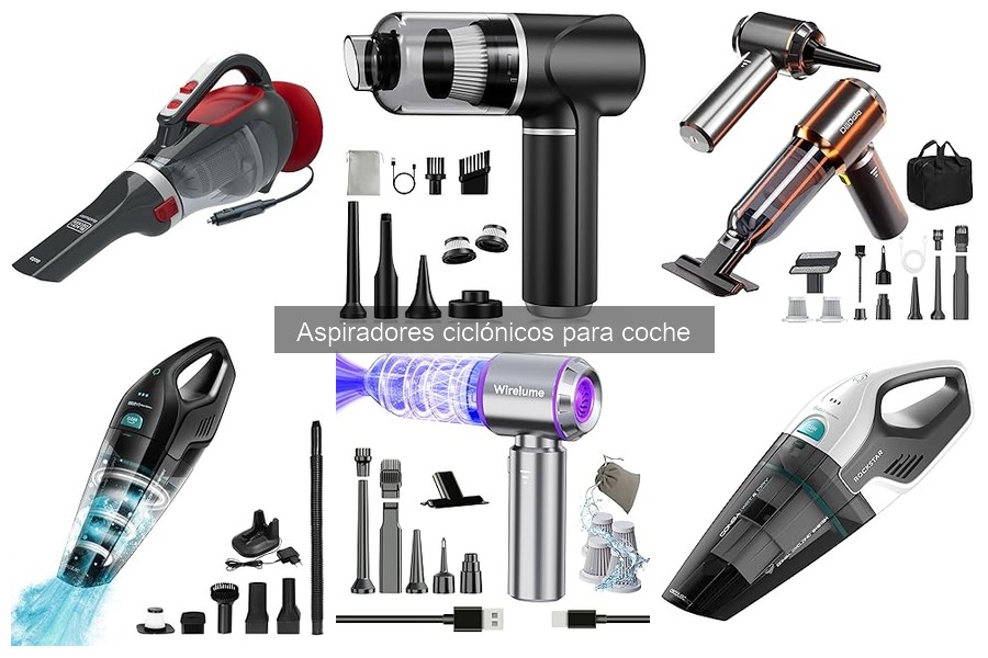 ¿Cómo elegir el mejor aspirador ciclónico para coche?