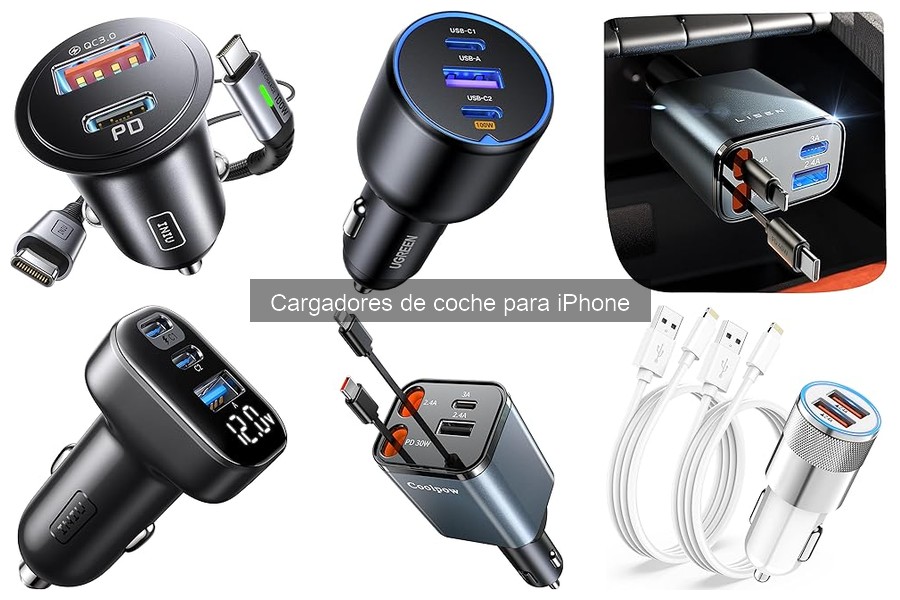 Cómo elegir el mejor cargador de coche para iPhone