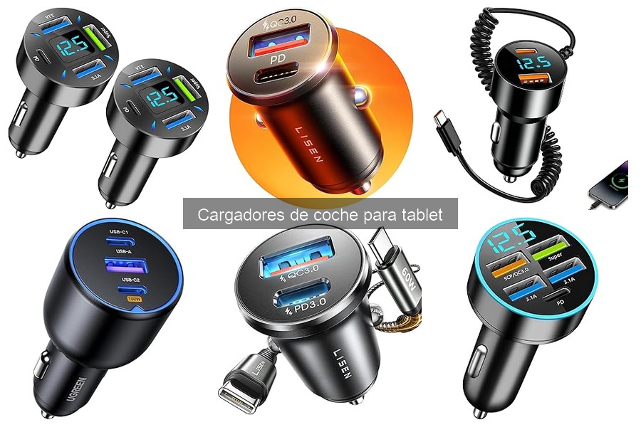 Cómo Elegir el Mejor Cargador de Coche para Tablet