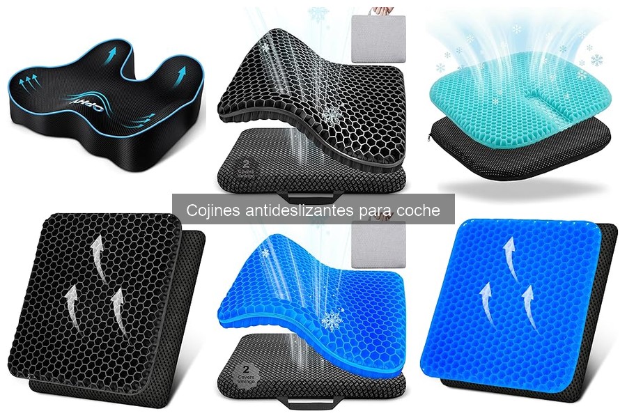 Cómo elegir el mejor cojín antideslizante para coche
