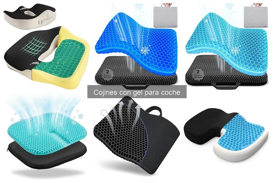 Cómo elegir el mejor cojín con gel para tu coche