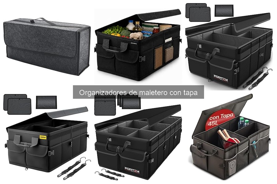 Cómo elegir el mejor organizador de maletero con tapa