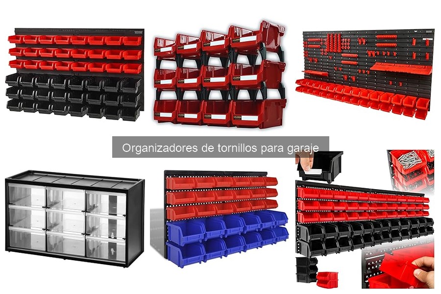 Cómo elegir el mejor organizador de tornillos para tu garaje