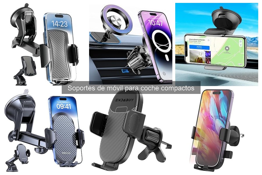 Cómo elegir el mejor soporte móvil para coche compacto