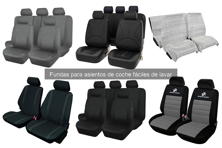 Cómo elegir fundas para asientos de coche fáciles de lavar