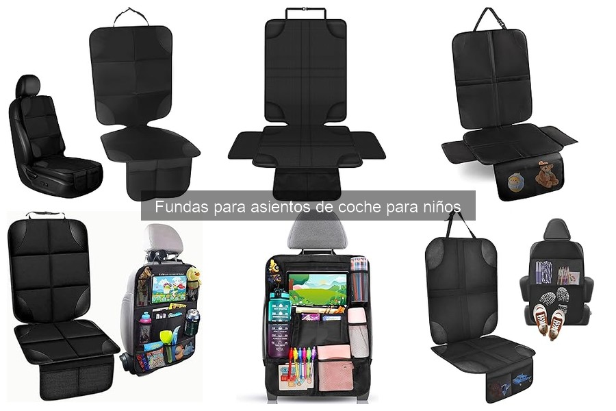 Cómo elegir la funda perfecta para asientos de coche para niños