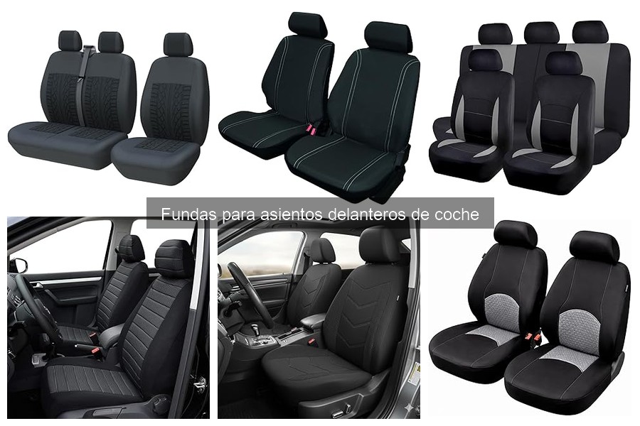 Cómo elegir la mejor funda para asientos delanteros de coche