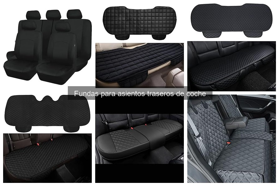 Cómo elegir la mejor funda para asientos traseros de coche