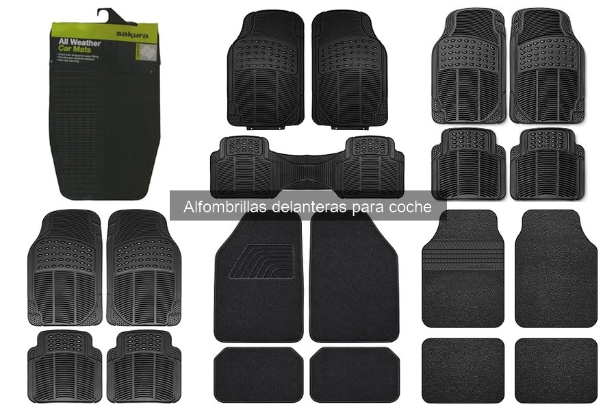Cómo elegir las mejores alfombrillas delanteras para coche