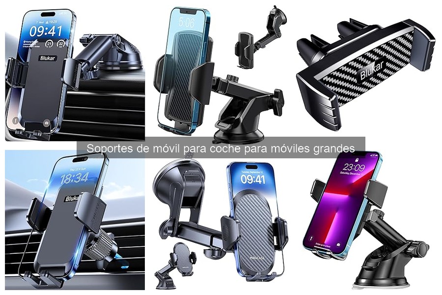 Cómo evitar que el soporte de móvil se deslice en el coche