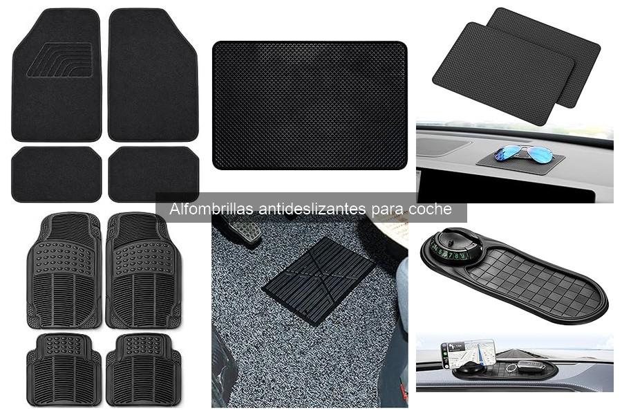 Cómo instalar alfombrillas antideslizantes en el coche