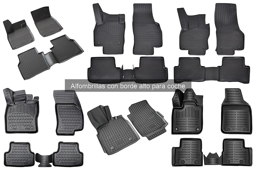 Cómo instalar alfombrillas con borde alto en tu coche
