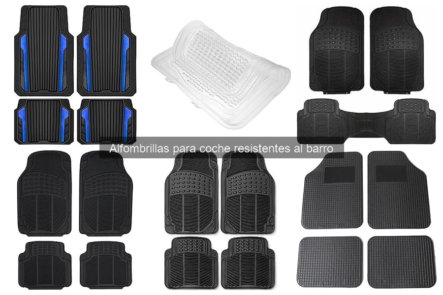 Cómo instalar alfombrillas para coche resistentes al barro