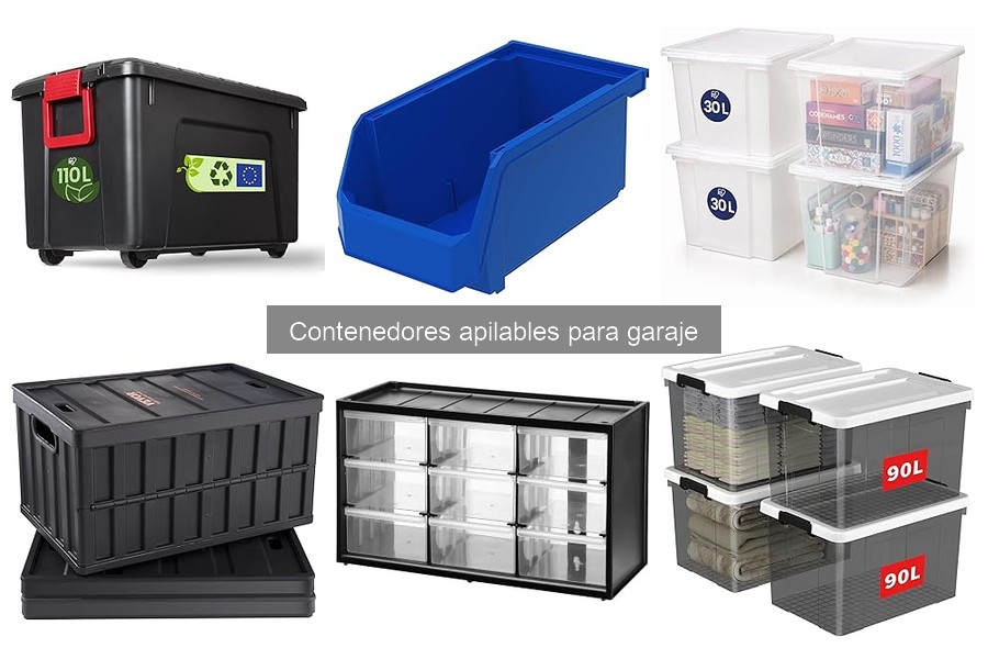Cómo instalar contenedores apilables en tu garaje