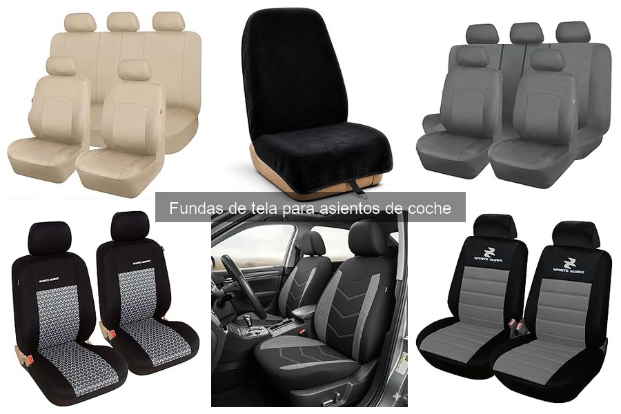 Cómo instalar fundas de tela para asientos de coche fácilmente