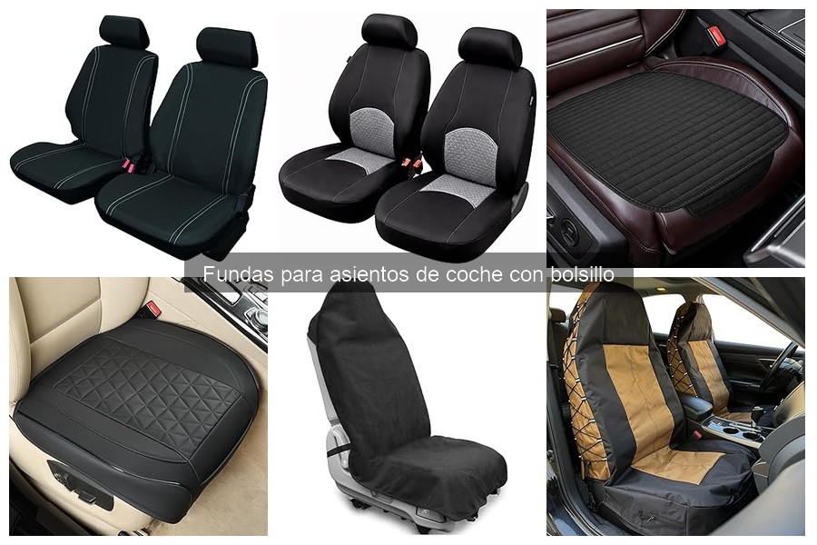 Cómo instalar fundas para asientos de coche con bolsillo