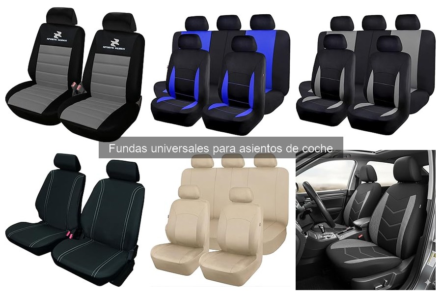 Cómo instalar fundas universales para asientos de coche