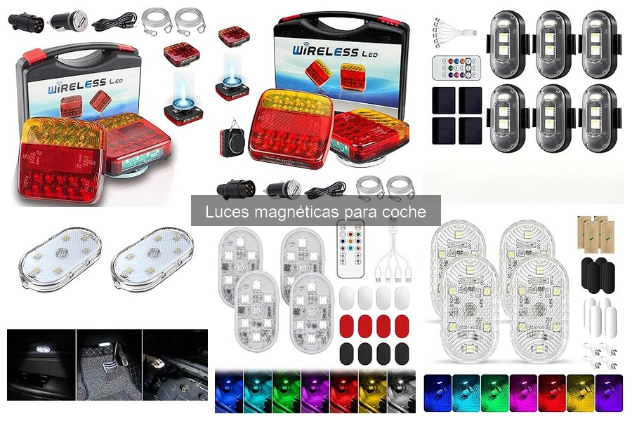 Cómo instalar luces magnéticas en tu coche fácilmente