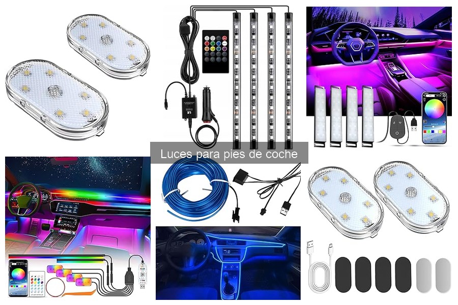 Cómo instalar luces para pies de coche: Guía paso a paso