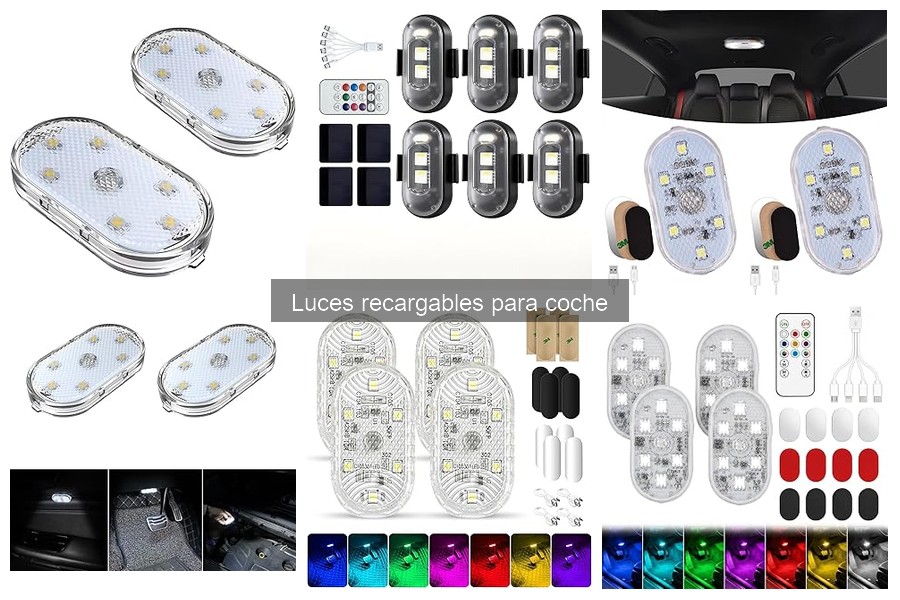 Cómo instalar luces recargables en tu coche: Guía sencilla