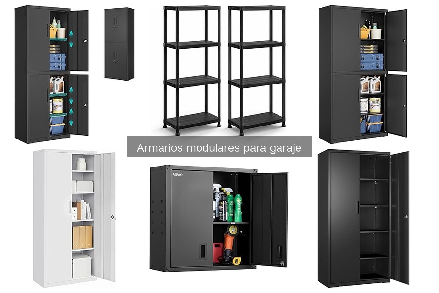Cómo instalar un armario modular en el garaje: guía práctica