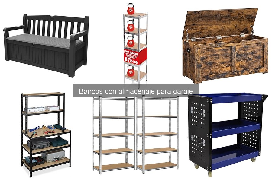 Cómo instalar un banco con almacenaje en el garaje