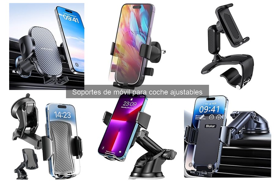 Cómo Instalar un Soporte de Móvil Ajustable en Coche