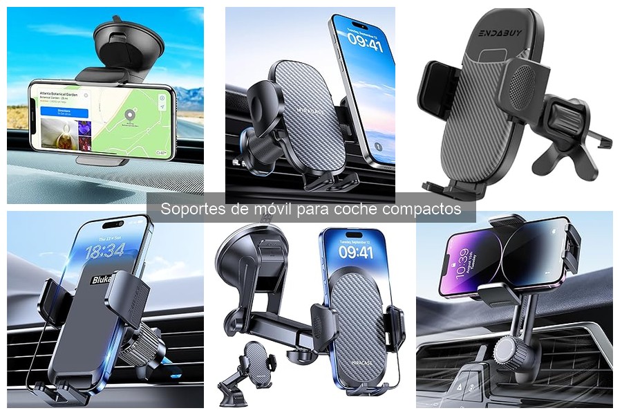 Cómo Instalar un Soporte de Móvil para Coche Compacto