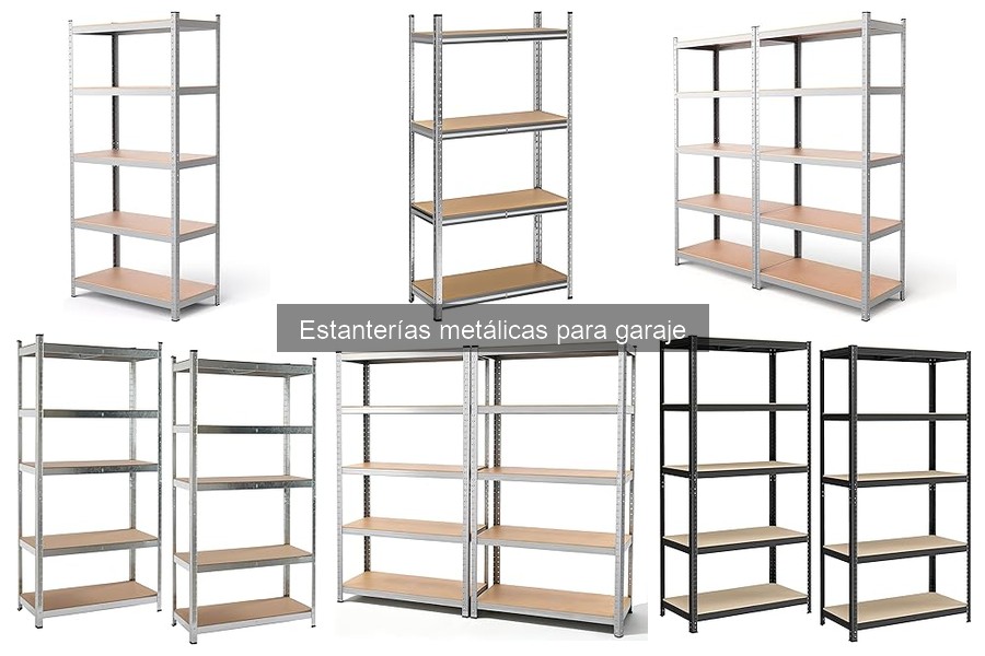 Cómo instalar una estantería metálica en el garaje fácilmente