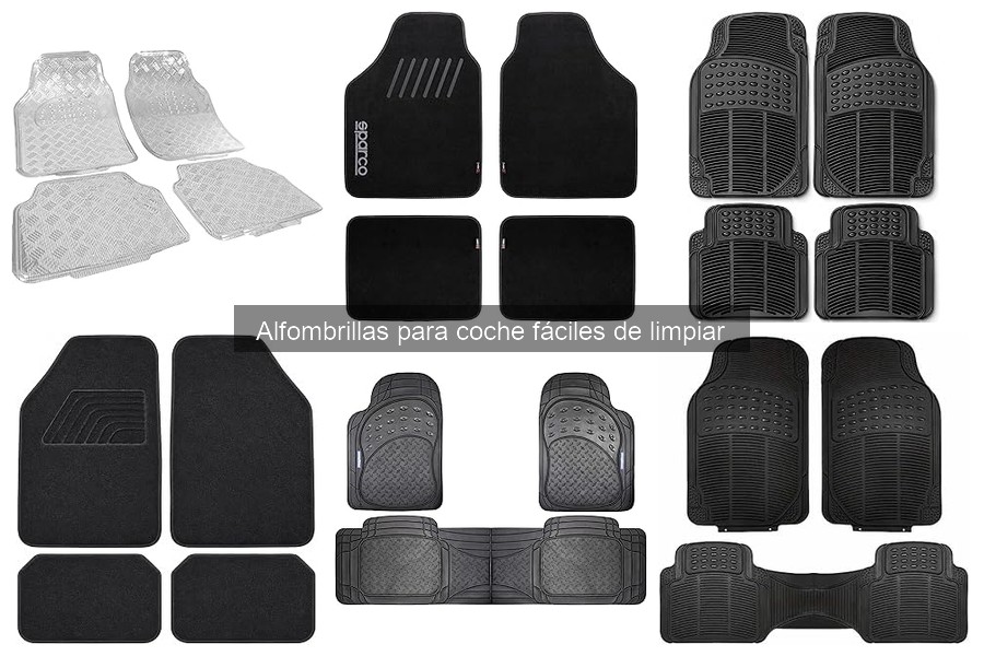 Cómo limpiar alfombrillas de coche de forma efectiva